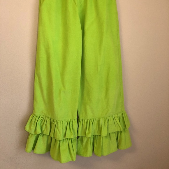 Smockadot Girl’s 2 Piece Lime Green Outfit - Sz 8 - Picture 2 of 13